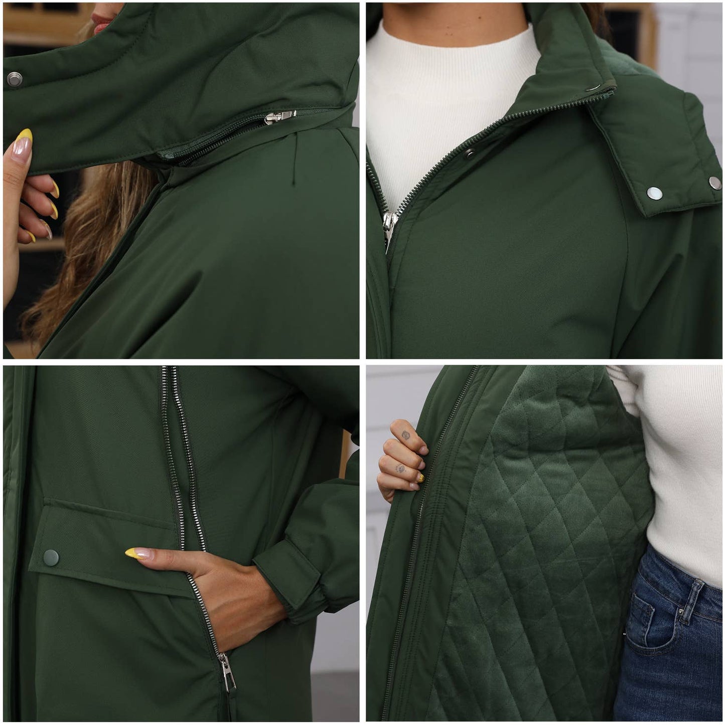 Detachable cap with fleece jacket