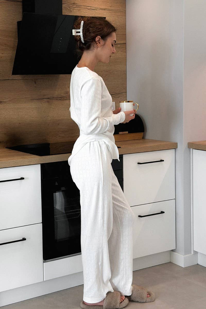 CWSPJ0291_LONG SLEEVE AND LONG PANTS TWO PIECE HOME SUIT