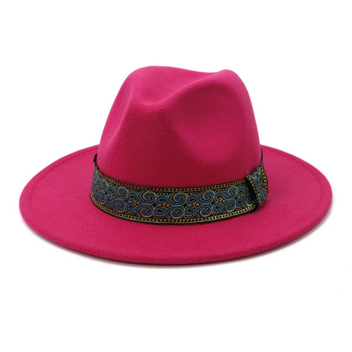 2024 NEW MEN'S AND WOMEN'S STRAIGHT BRIM JAZZ HAT_CWAH1776
