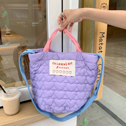 CWAB5808_LARGE CAPACITY SWEET HANDBAG CROSSBODY BAG