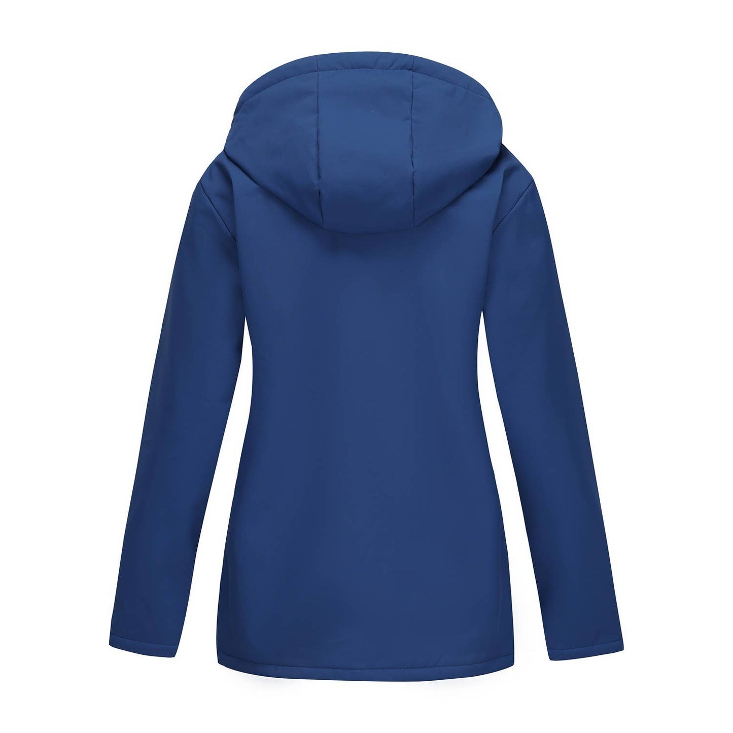 Composite fleece waterproof hooded jacket