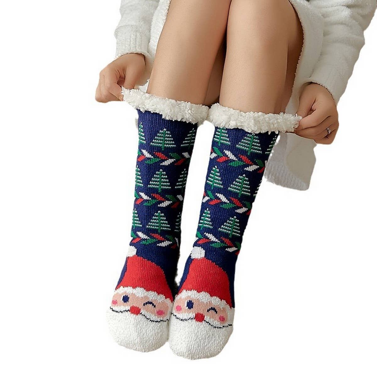 CHRISTMAS SERIES FUZZY INDOOR SLIPPER SHOES