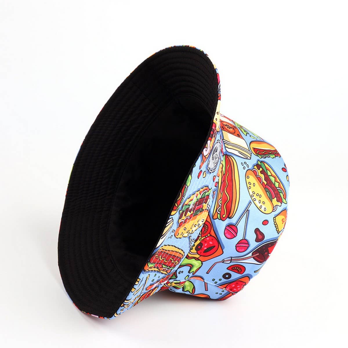 CWAH1521_PERSONALIZED COLOR PRINTING REVERSIBLE BUCKET HAT