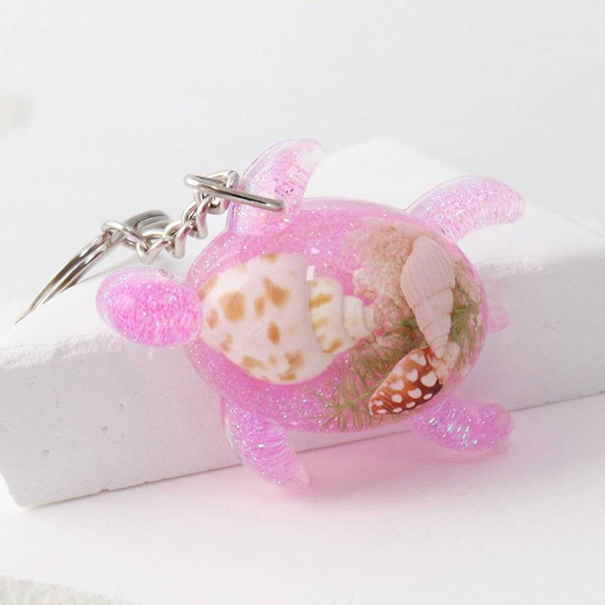 NEW SEASIDE CREATIVE TURTLE KEYCHAIN PENDANT