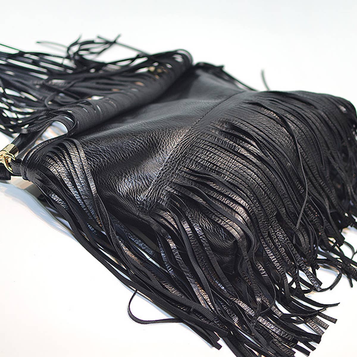 WOMEN SOFT FRINGE PURSE CROSSBODY BAG_CWAB0792