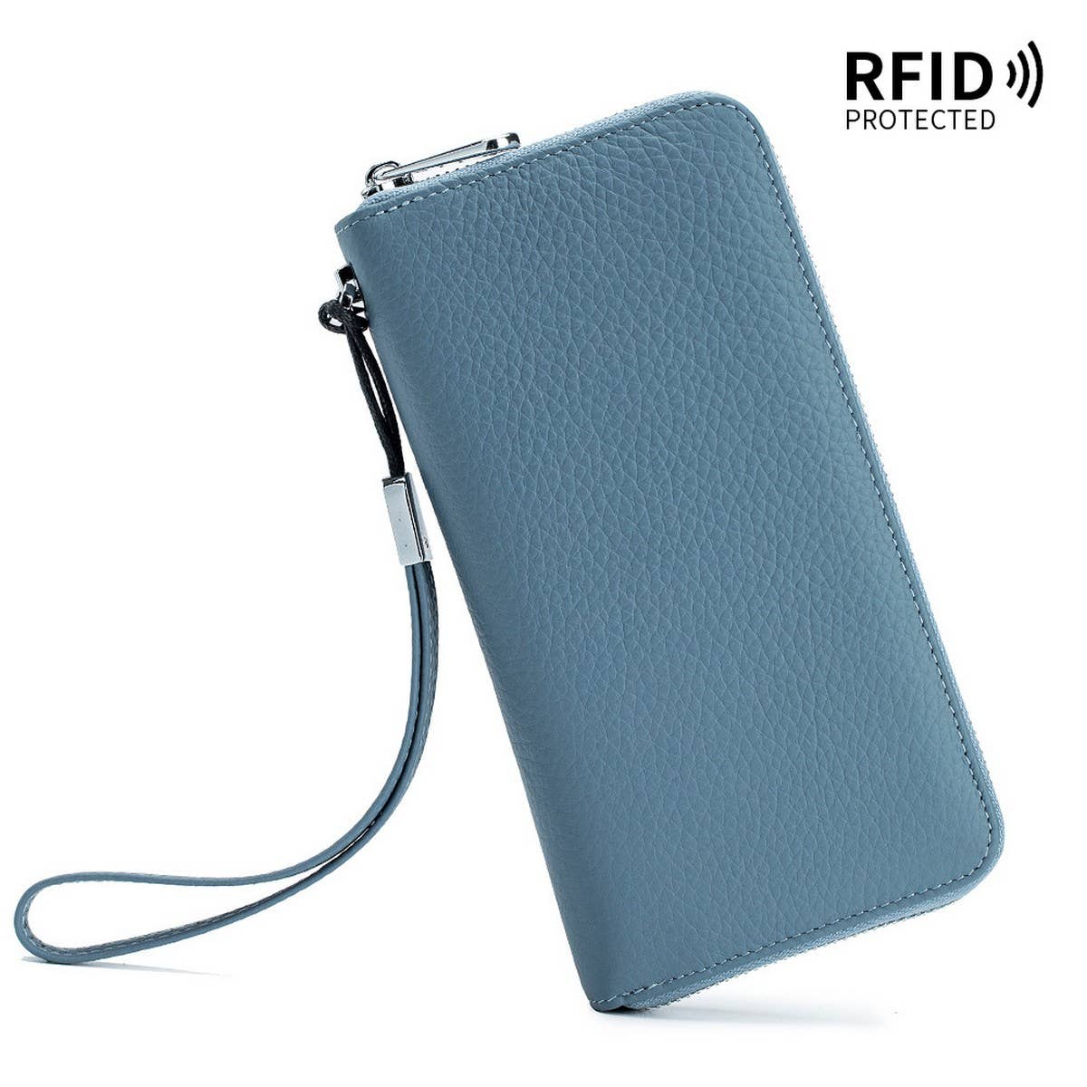 TOP LAYER COWHIDE CLUTCH SOFT LEATHER SIMPLE WALLET_CWAB3708