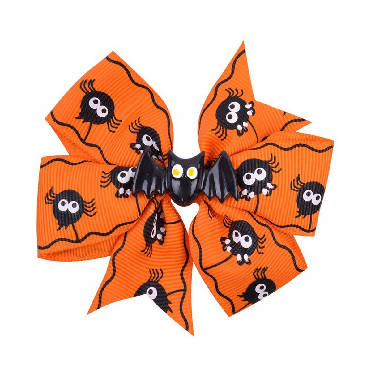 CHILDREN'S HALLOWEEN BAT HEAD HORROR HAIRPIN