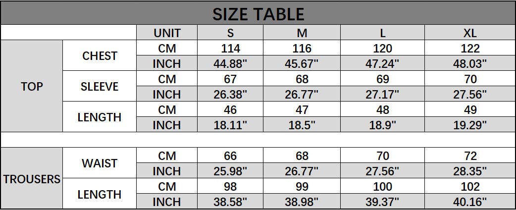 Casual hoodie, jacket, pants and sportswear set