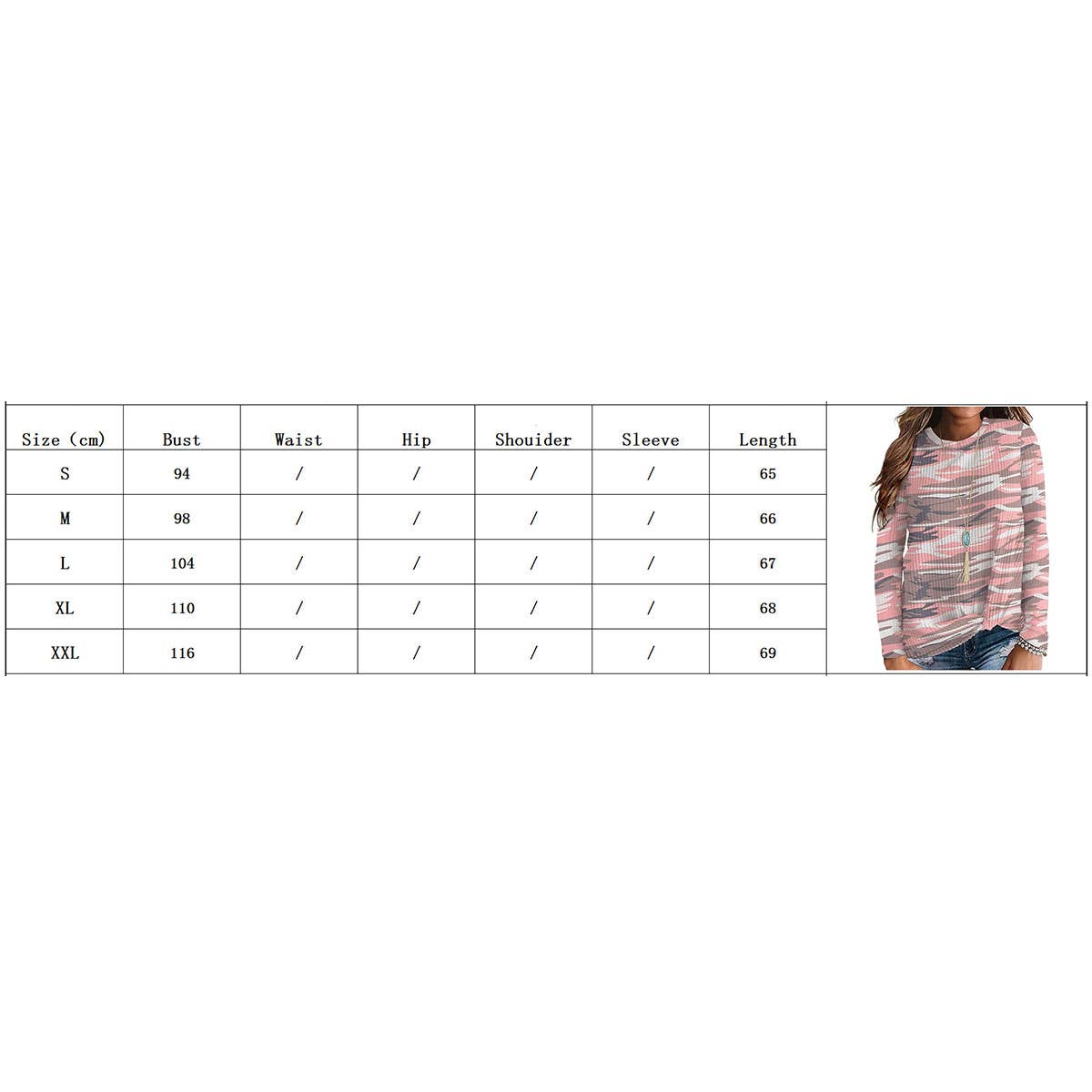 CAMO PRINT TWIST WAFFLE T-SHIRT WITH LOOSE HEM