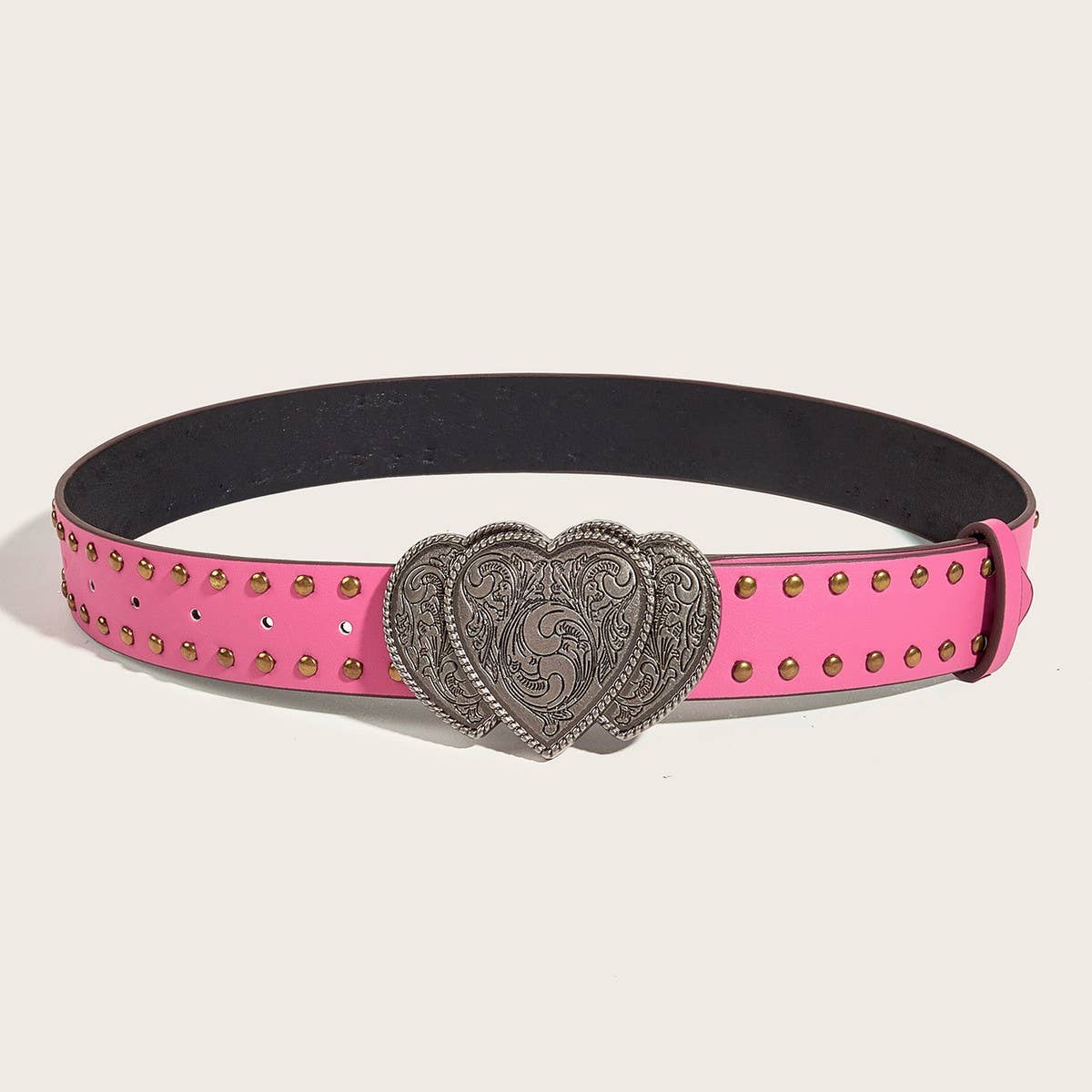 CWABE0561_PUNK HEART TOOL BELT WITH RIVETS