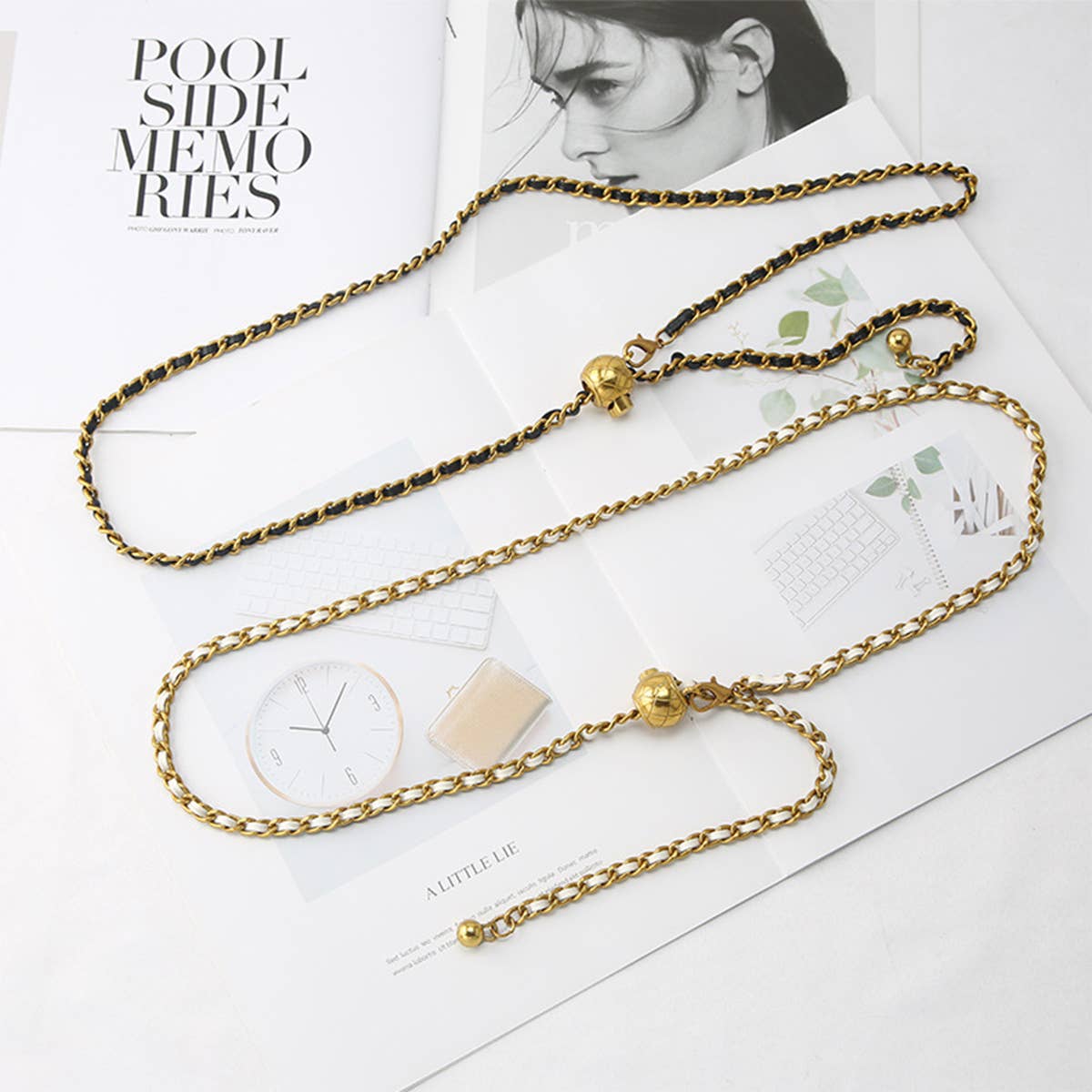 CWABE0968_SUMMER BRAIDED DRESS CHAIN BELT