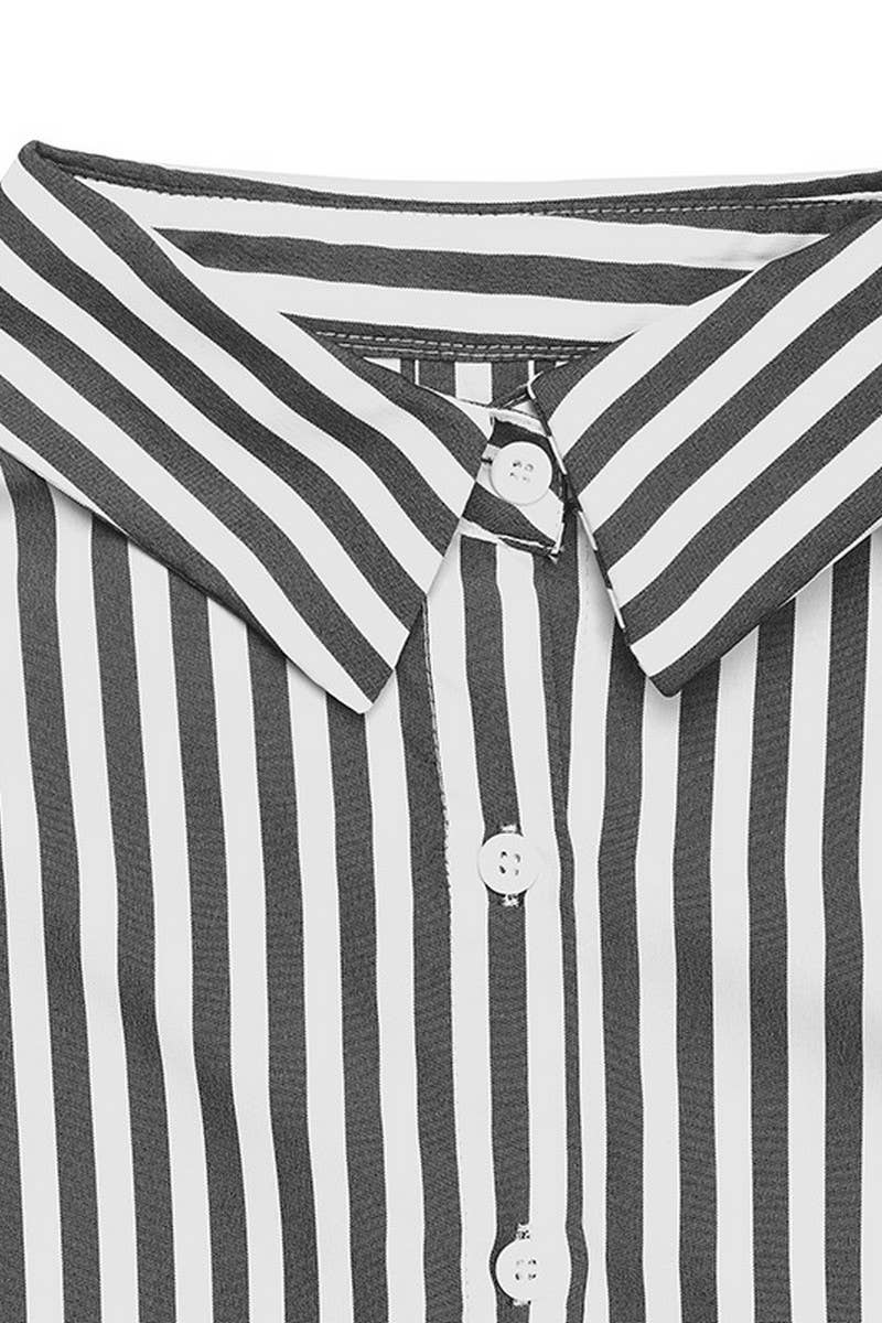 CWTSTL00962_STRIPED LONG SLEEVE LIGHTWEIGHT SHIRT JACKET